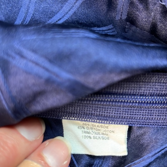 Floreat by Anthropologie Navy Blue Blouse with Floral Embroidery
Size: 2 - Picture 4 of 8